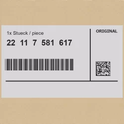 Genuine BMW 22117581617