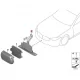 Original BMW Halter Frontradarsensor (66318092297)