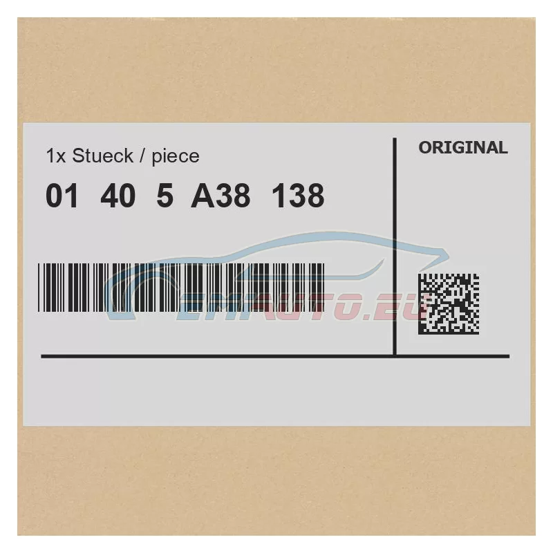 Genuine BMW 01405A38138