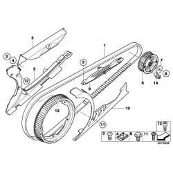 Original BMW Zahnriemen (27727719371)