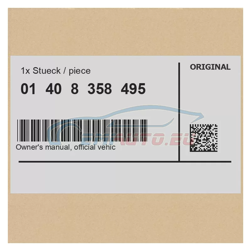 Genuine BMW 01408358495