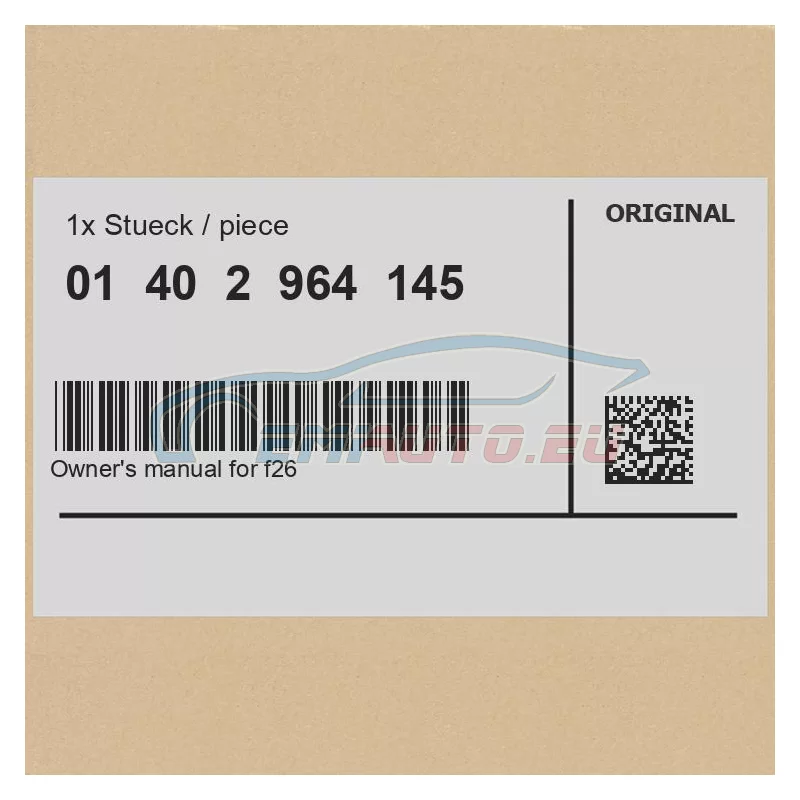Genuine BMW 01402964145