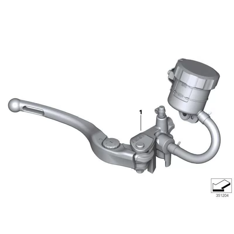 Genuine BMW Control assembly fitting (32728536872)