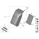 Genuine BMW Blind rivet threaded stud (07146800011)