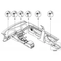 Genuine BMW CENTER CONSOLE INSERT, CENTRE (51162694085)