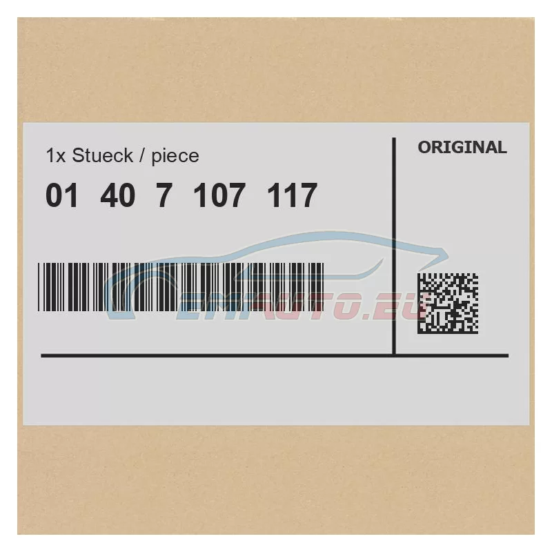 Genuine BMW 01407107117