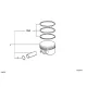 Genuine BMW Piston ring (11257741698)