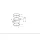 Genuine BMW Rectangring (11251305109)