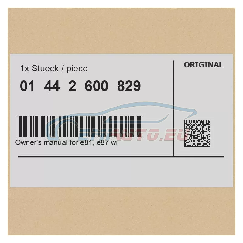 Genuine BMW 01442600829