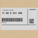 Genuine BMW 11658331406