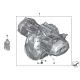 Genuine BMW Engine silver (11008389099)