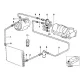 Genuine BMW SUCTION PIPE EVAPORATOR-COMPRESSOR (64538363442)