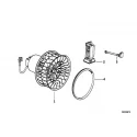 Genuine BMW Blower unit (64118390434)