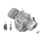 Genuine BMW Engine silver (11007716708)