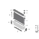 Genuine BMW Module mount, left (17118476007)