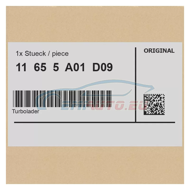Genuine BMW 11655A01D09