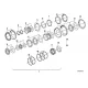 Genuine BMW Supporting ring (24231205946)