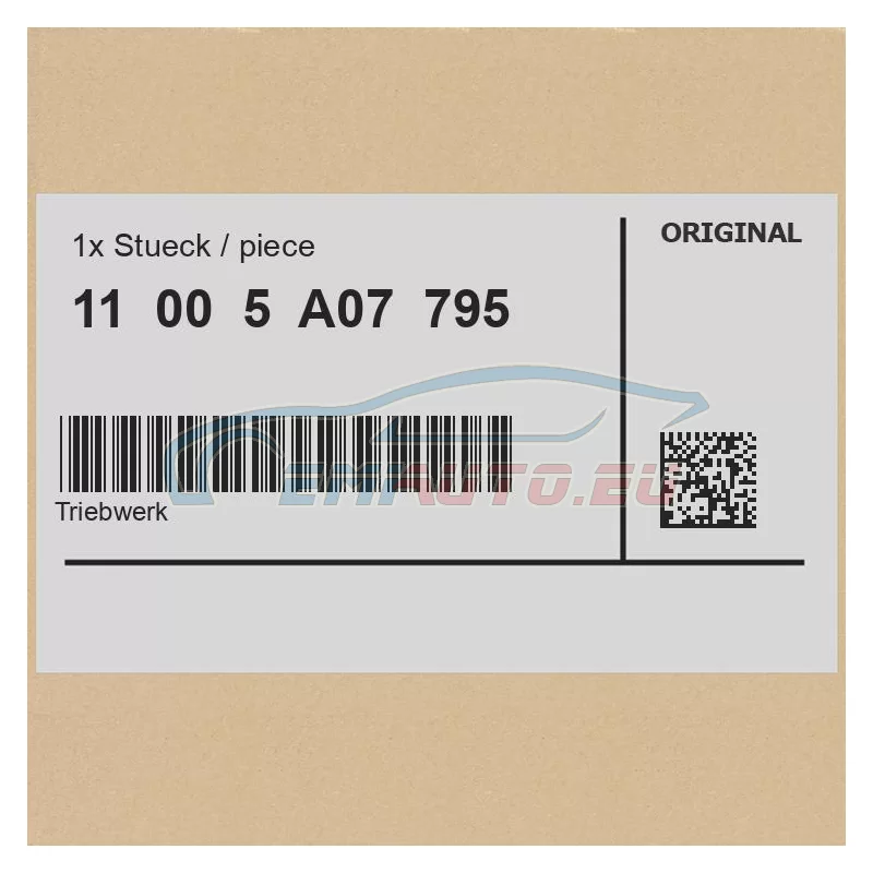 Genuine BMW 11005A07795