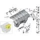 Genuine BMW Fuel pipe bracket (11617532072)