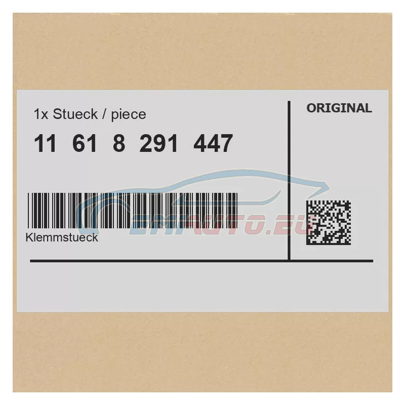 Genuine BMW 11618291447