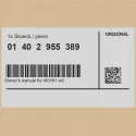 Genuine BMW 01402955389