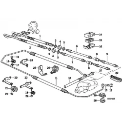 Original BMW Halter Bremsleitung (34301161567)