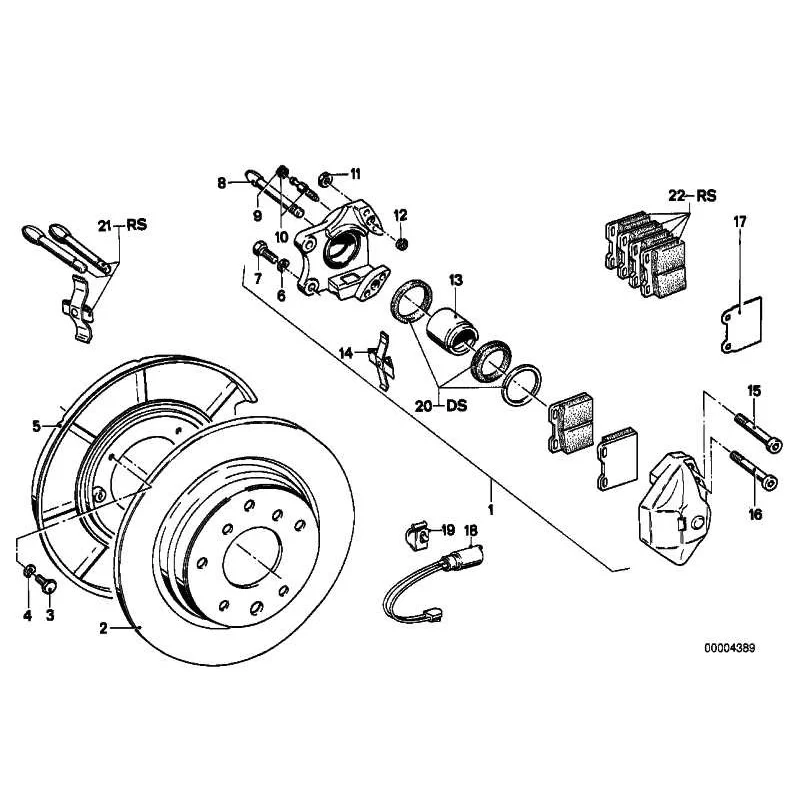 Original BMW Schraube (34211108773)