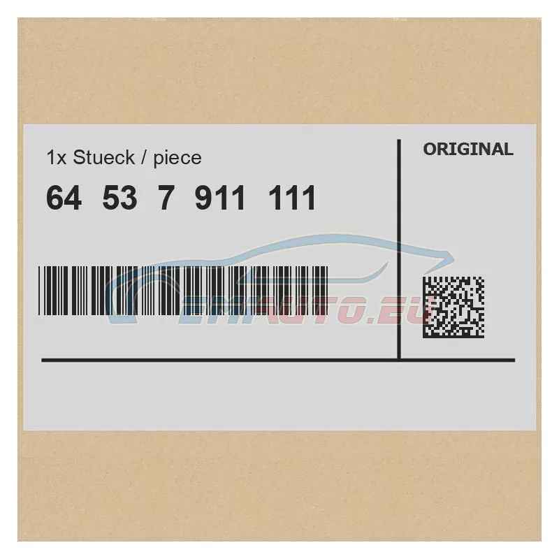 Genuine BMW 64537911111
