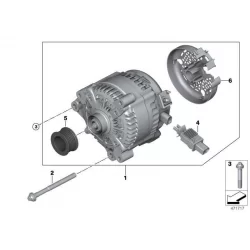 Genuine BMW Alternator (12318645325)