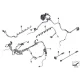 Genuine BMW Engine wiring harness, engine module (12518515449)