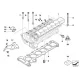 Genuine BMW Bracket, cable harness transmission (12521436031)