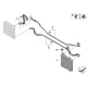 Genuine BMW Line external radiator (17128654815)