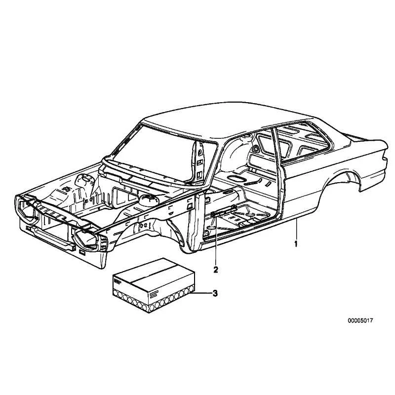 Genuine BMW FRONT PANEL (41331871987)