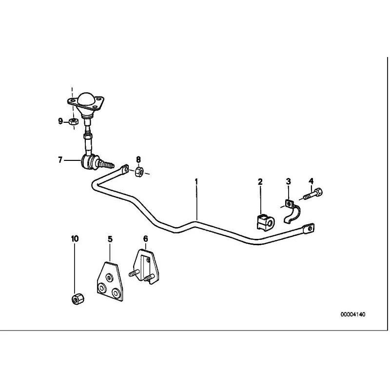 Original BMW Druckstange (33552294042)