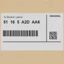 Genuine BMW 51165A2DAA6