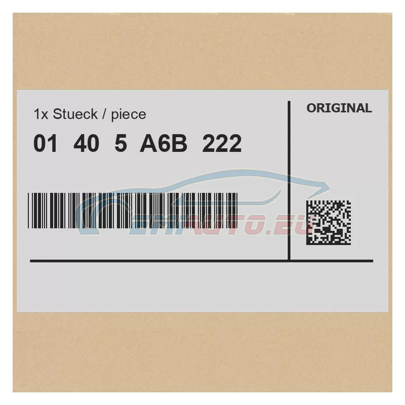 Genuine BMW 01405A6B222