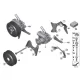 Genuine BMW Pulley (32412246719)