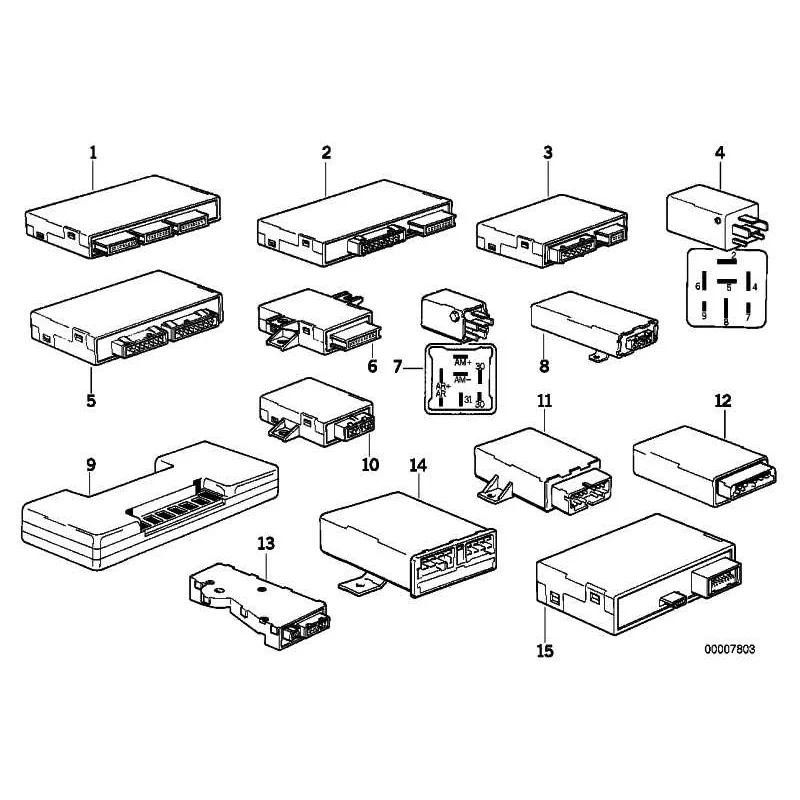 Genuine BMW BASIC MODUL 2 WITHOUT CODING (61356957038)
