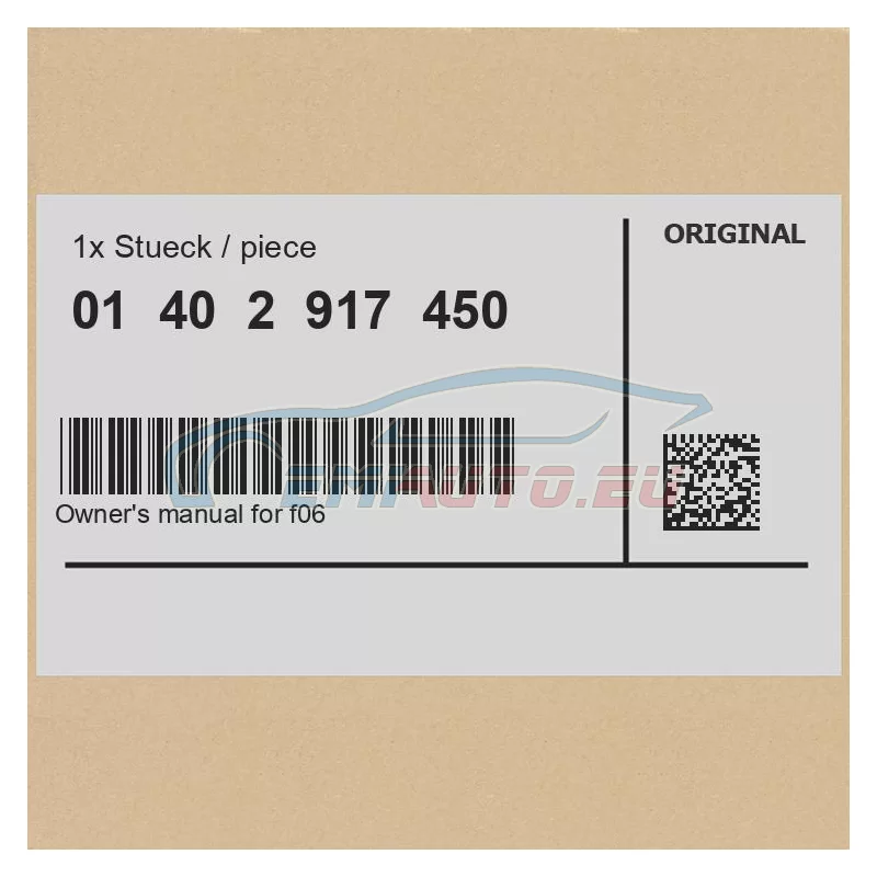 Genuine BMW 01402917450