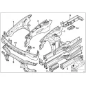 Genuine BMW FRONT RIGHT ENGINE SUPPORT (41118265562)