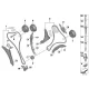 Genuine BMW Guide rail (11317574338)
