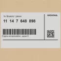 Original BMW Motorkapselung vorn oben (11147648898)