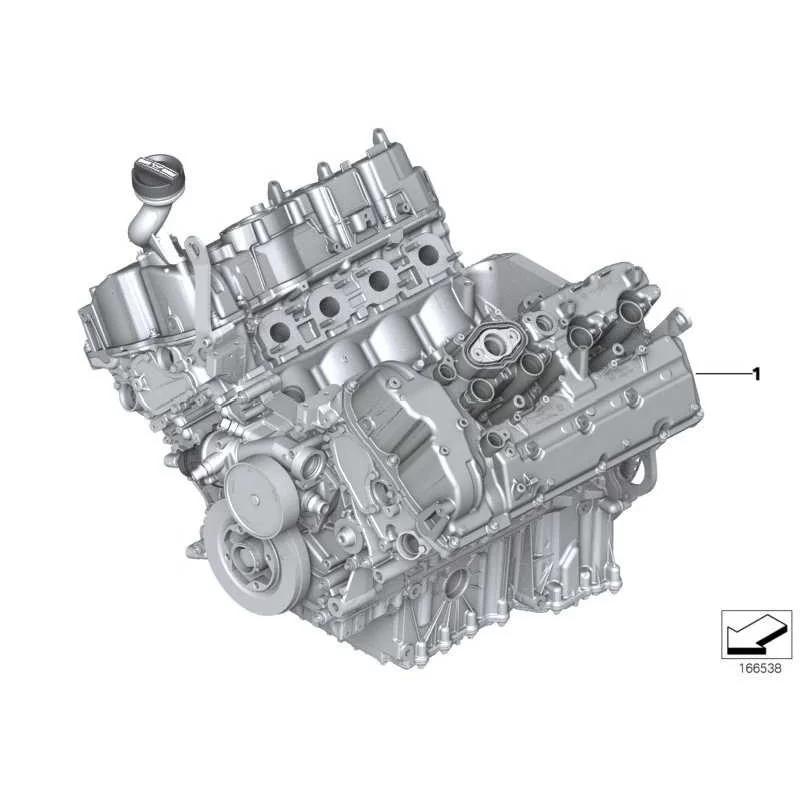 Genuine BMW Short Engine (11002360882)