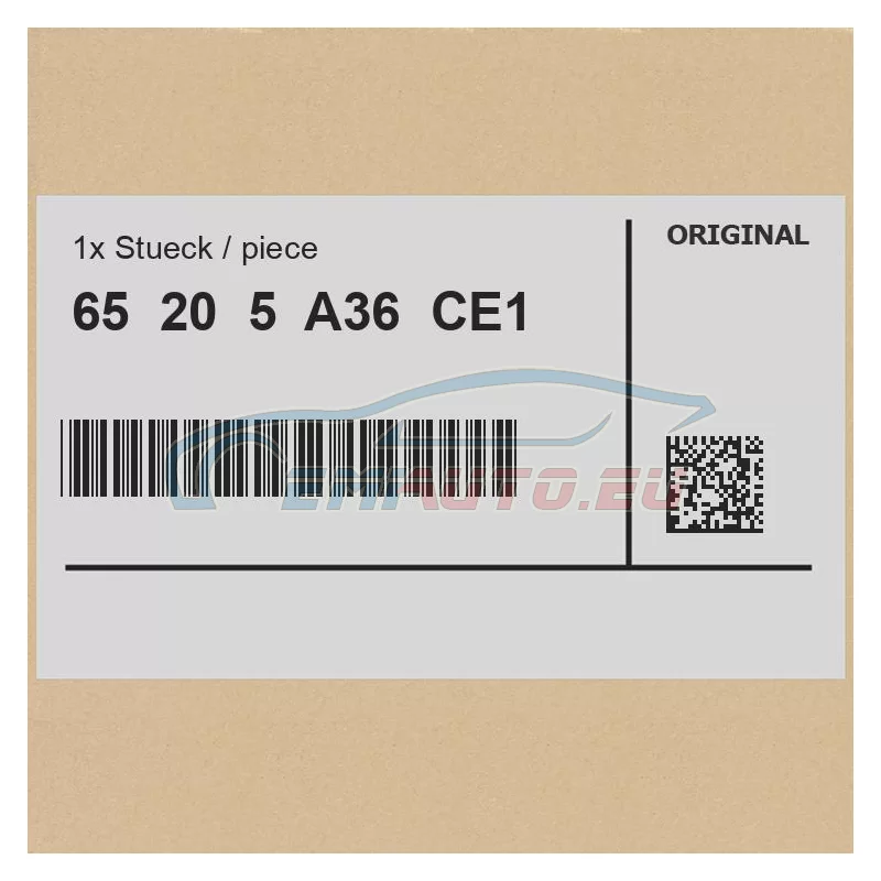 Genuine BMW 65205A36CE1