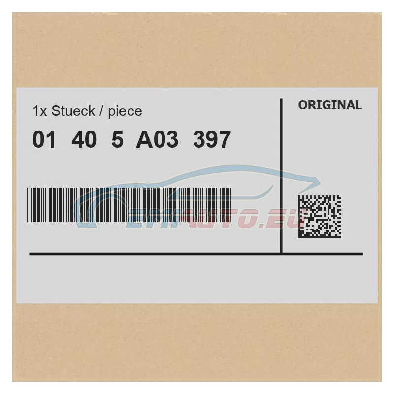 Genuine BMW 01405A03397