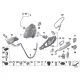Genuine BMW Lock with code left (51217199833)