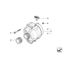 Genuine BMW Hex bolt with internal thread (12317798455)