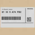 Original BMW 61335A74FB2