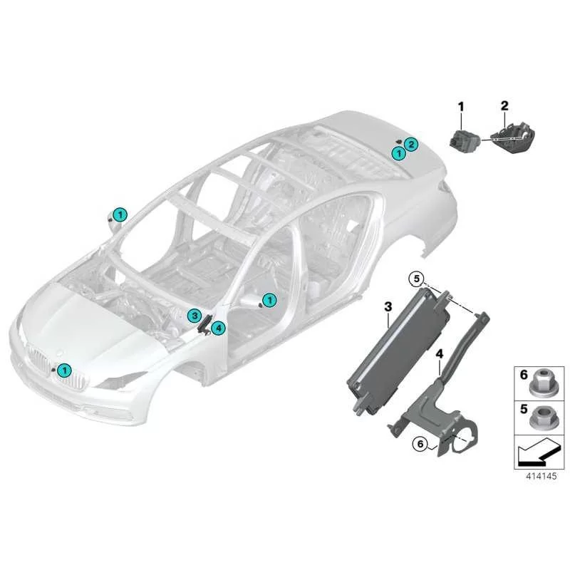 Original BMW Surround View Kamera (66539398323)