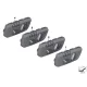 Genuine BMW Switch, seat adjustment, memory, driver (61319382455)